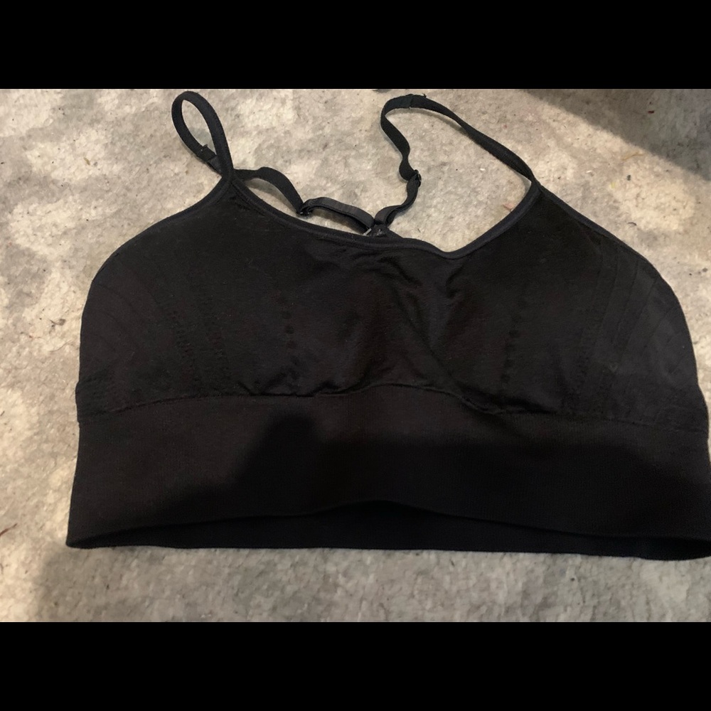 Profit blk sports bra sz med